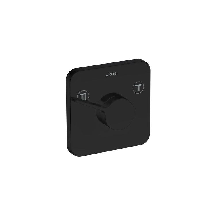 Diverter Trim One Trio Matte Black 1 Lever ADA for Requires Rough 26434181/Basic Set 35361181 - Image 1