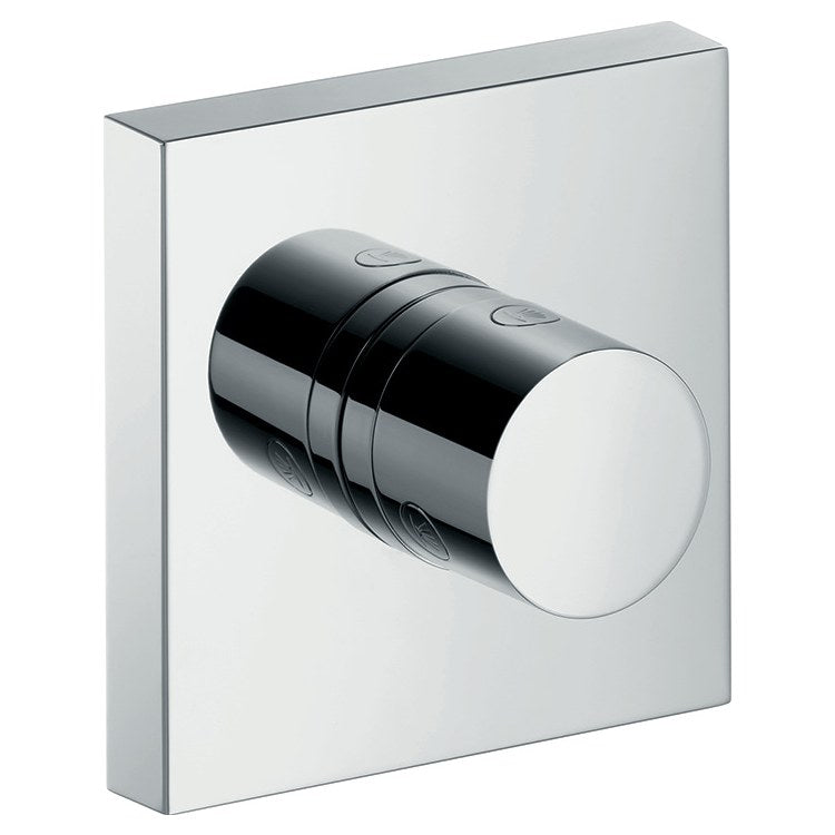 Diverter Trim ShowerSolutions Trio/Quattro Polished Black Chrome 1 Knob - Image 1