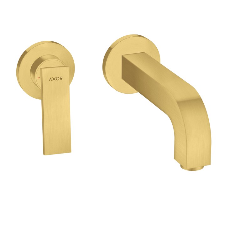Faucet Trim Citterio Wall Mount 1 Lever Brushed Gold Optic ADA Rigid - Image 1