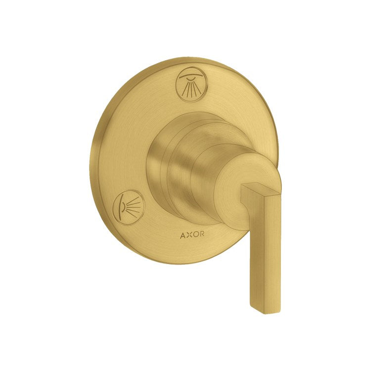 Diverter Trim Citterio Trio/Quattro Brushed Gold Optic 1 Lever ADA