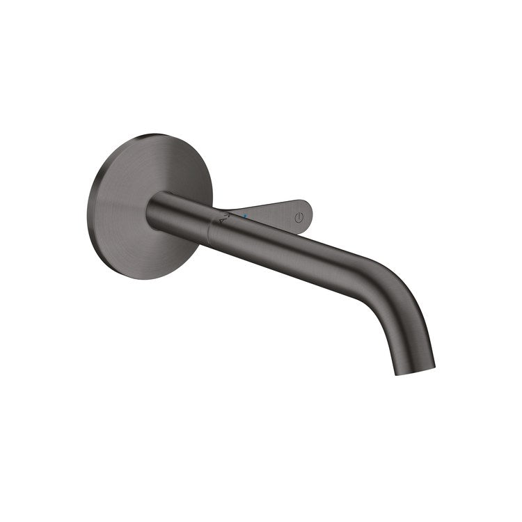 Faucet Trim One Wall Mount 1 Lever Brushed Black Chrome WaterSense ADA 1.2 Gallons per Minute - Image 1