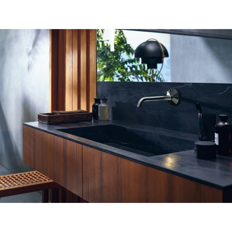 Faucet Trim One Wall Mount 1 Lever Chrome WaterSense ADA 1.2 Gallons per Minute - Image 2