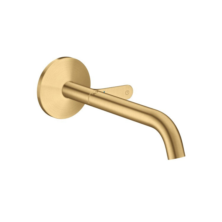 Faucet Trim One Wall Mount 1 Lever Brushed Gold Optic WaterSense ADA 1.2 Gallons per Minute - Image 1