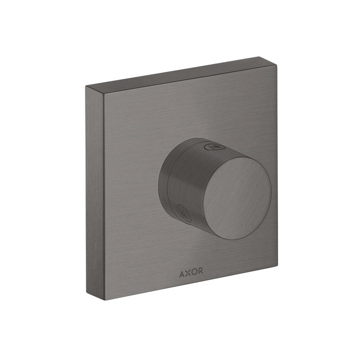 Diverter Trim ShowerSolutions Trio/Quattro Brushed Black Chrome 1 Knob - Image 1