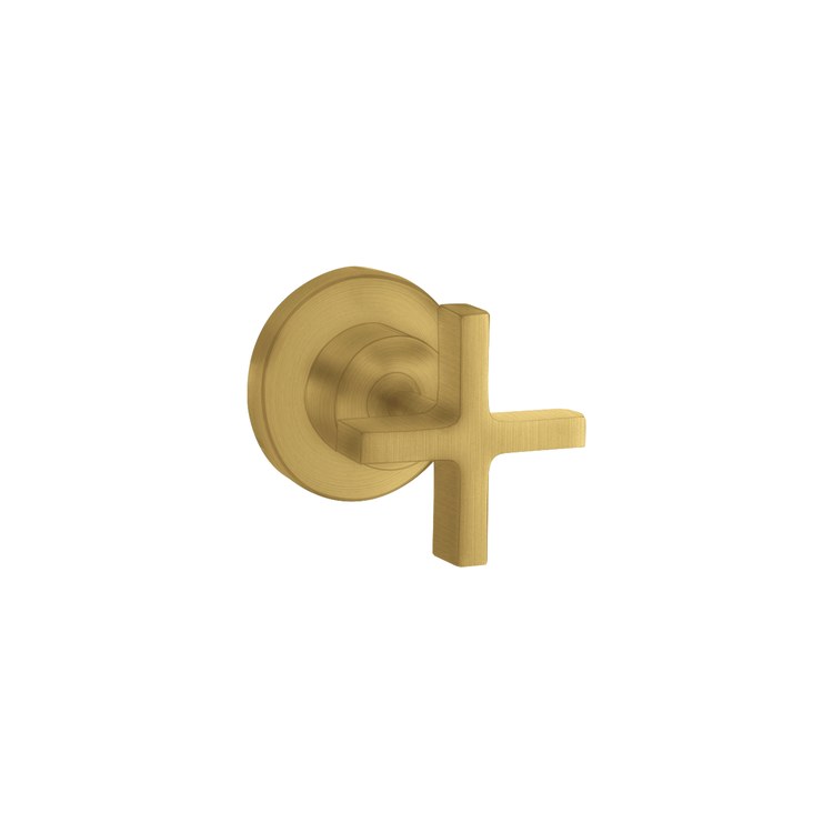 Volume Control Trim Citterio 1 Cross Brushed Gold Optic - Image 1