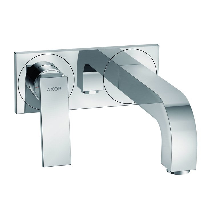 Faucet Trim Citterio Wall Mount with Base Plate 1 Lever Chrome ADA Rigid - Image 1