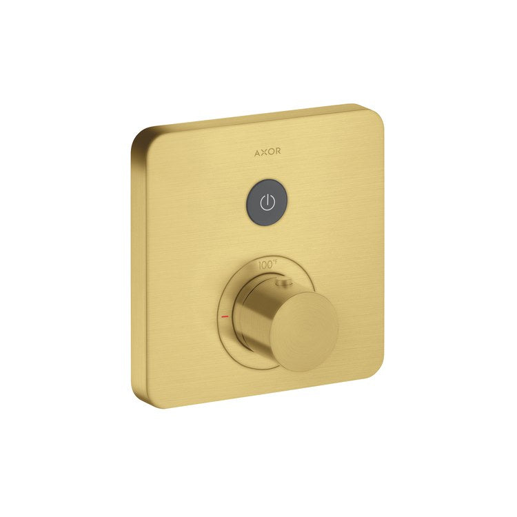 Thermostatic Trim ShowerSelect SoftCube 1 Function 1 Knob Brushed Gold Optic 7.0 Gallons per Minute Metal - Image 1