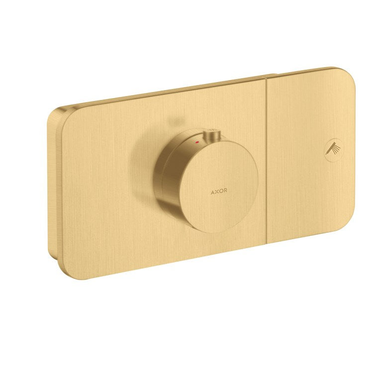 Thermostatic Trim One Module 1 Function 1 Knob Brushed Gold Optic for Requires Rough 45710181