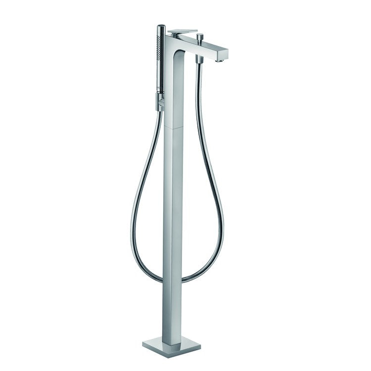 Tub Filler Trim Citterio Freestanding with Wand 1 Lever Chrome - Image 1