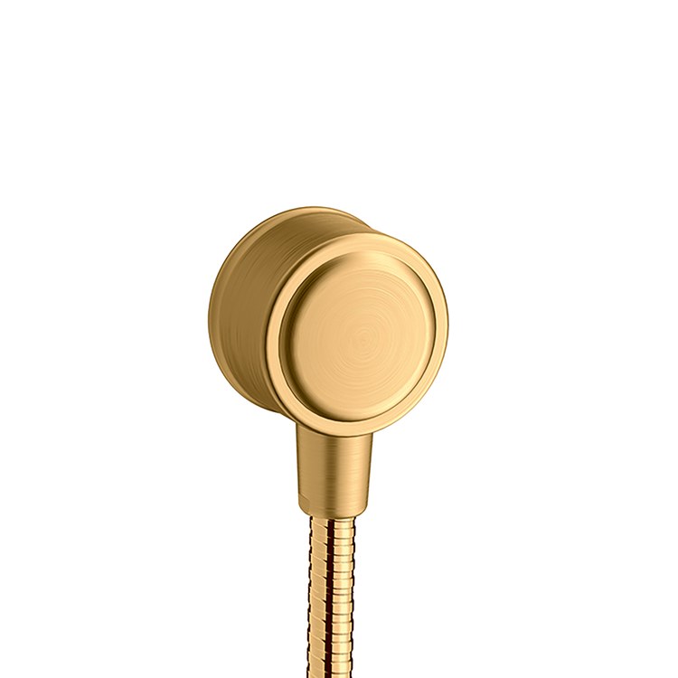 Wall Outlet Montreux with Check Valve Brushed Gold Optic - Image 1