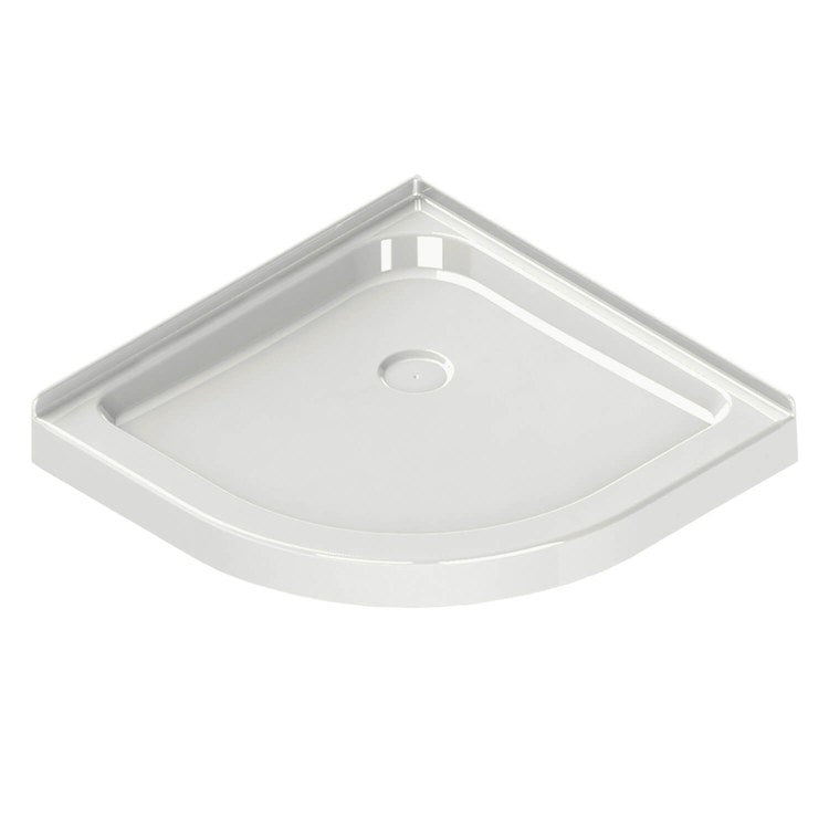Shower Base Neo-Round Neo-Round Corner Left or Right White 32 x 32 Inch Acrylic Corner Drain - Image 2