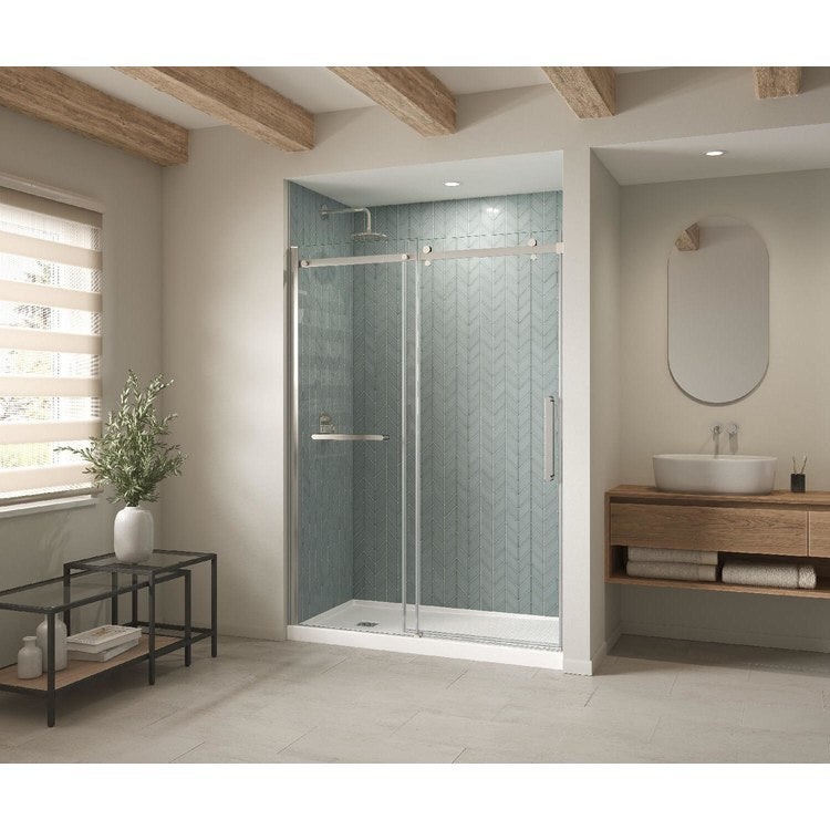 Shower Base B3 Alcove Stabili-T White 60 x 30 Inch Acrylic Square Right Drain - Image 1
