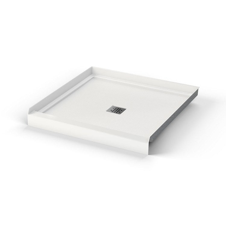 Shower Base B3X Alcove Stabili-T White 36 x 36 Inch Acrylic Center Drain - Image 3