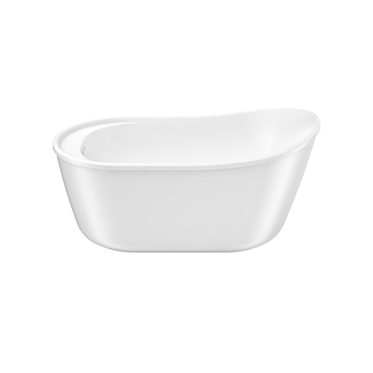 Freestanding Tub Finlay 58 x 32 x 27-3/4 Inch 2 Piece White End Drain Oval - Image 2