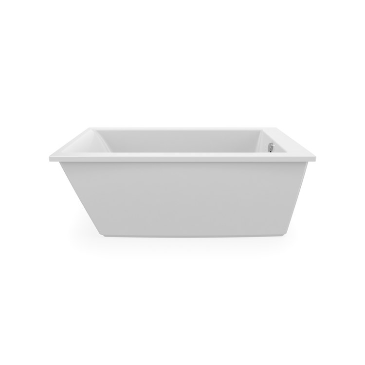 Freestanding Tub Elinor 60 x 32 x 23 Inch 2 Piece Sterling Silver End Drain Rectangle - Image 2
