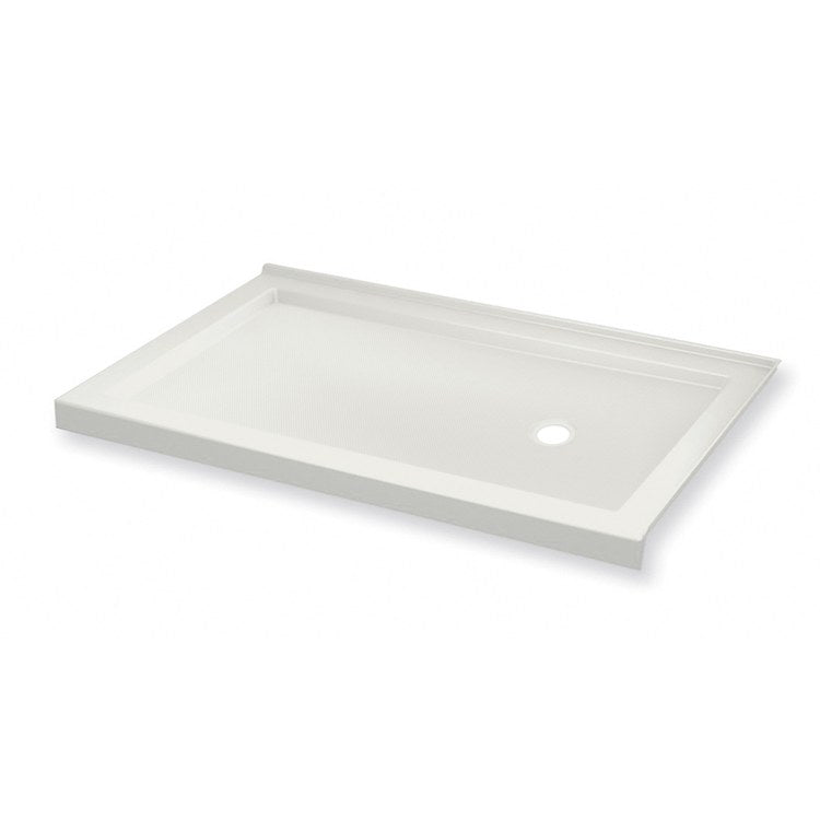 Shower Base B3 Corner Right Stabili-T White 60 x 34 Inch Acrylic Round Right Drain - Image 2