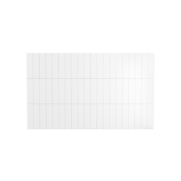 Wall Kit Versaline Alcove Vertical 48 Inch Solid Surface White 48 Inch - Image 3