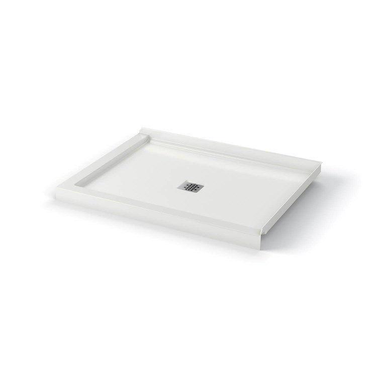 Shower Base B3X Corner Right Stabili-T White 48 x 36 Inch Acrylic Center Drain - Image 2