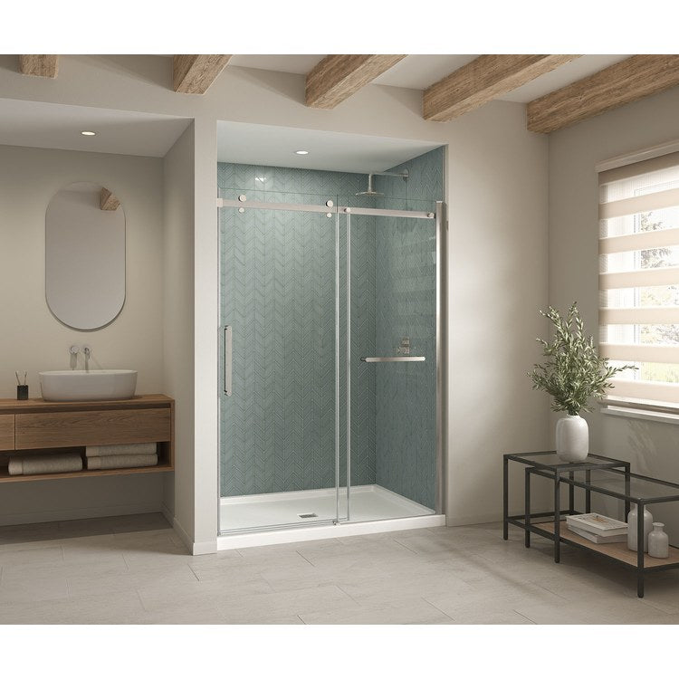 Shower Base B3 Alcove Stabili-T White 60 x 42 Inch Acrylic Square Center Drain - Image 1