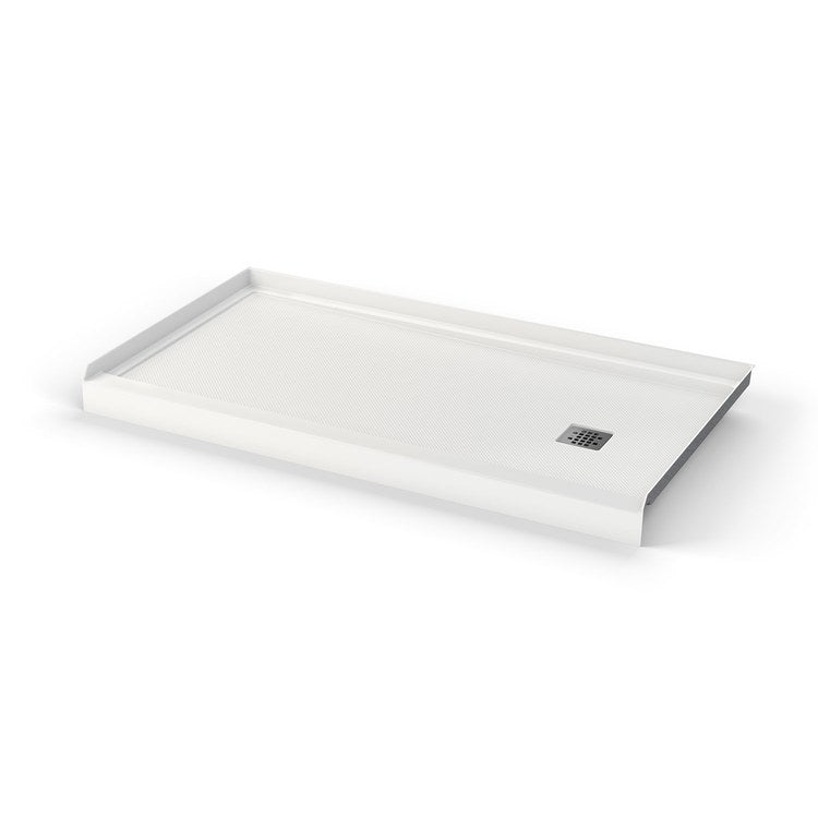 Shower Base B3X Alcove Stabili-T White 60 x 32 Inch Acrylic Right Drain - Image 3