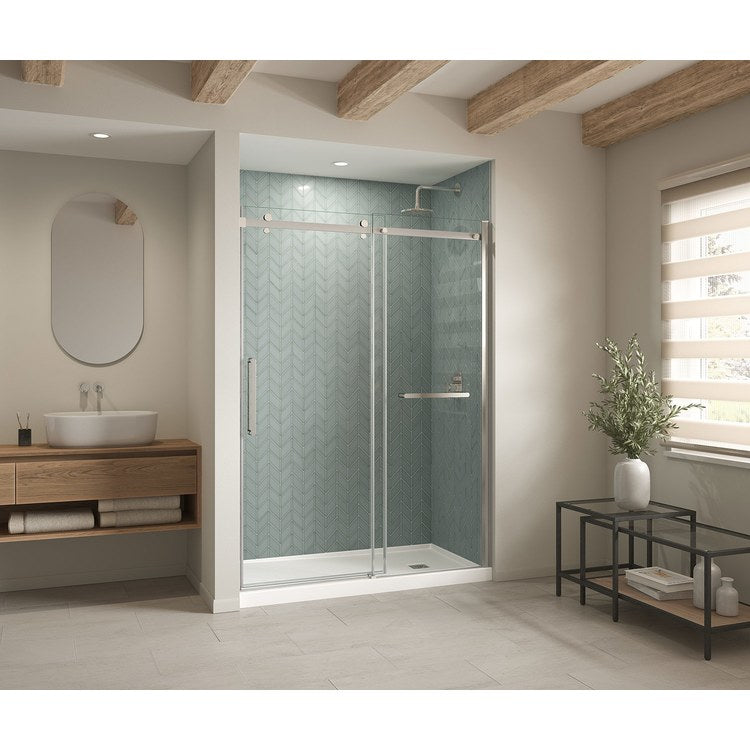 Shower Base B3X Alcove Stabili-T White 60 x 32 Inch Acrylic Right Drain - Image 1