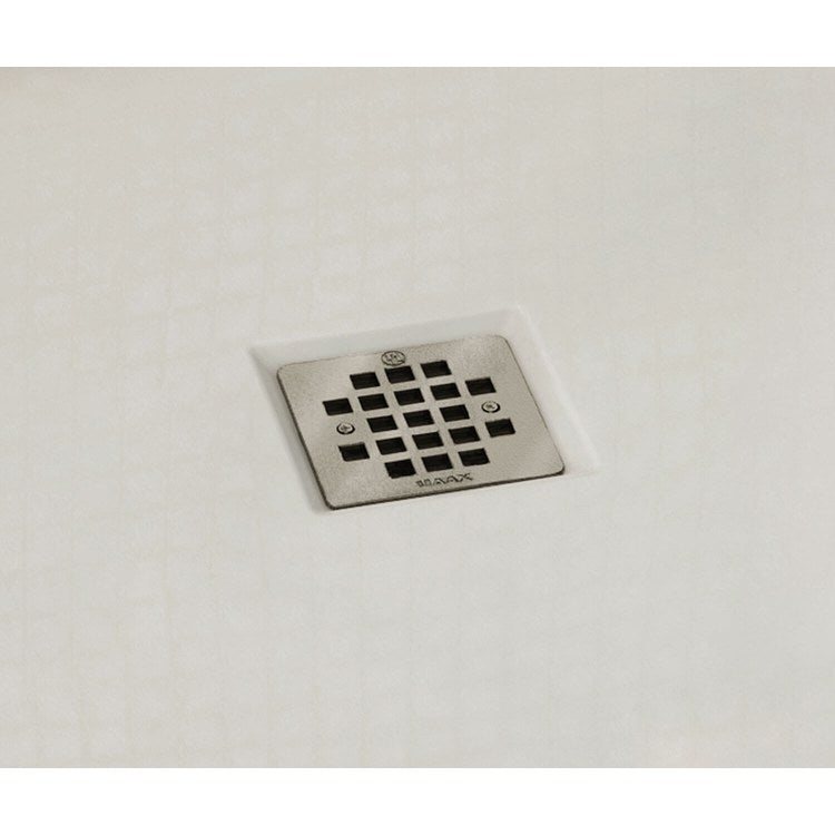 Shower Base B3 Alcove Deep White 60 x 36 Inch Acrylic Square Rear Drain - Image 3