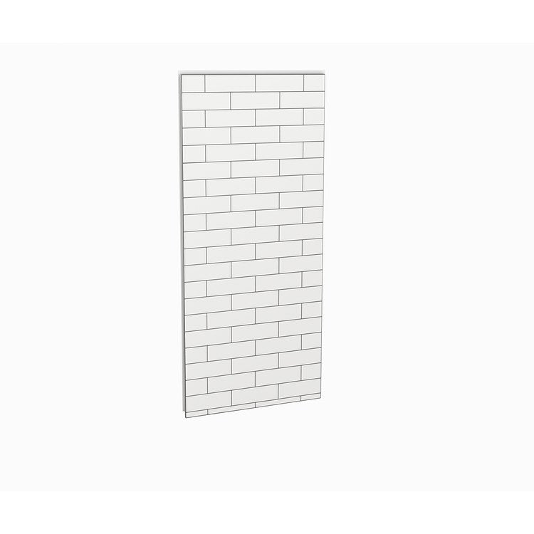 Back Wall Utile Metro 36 x 1-1/8 x 80 Inch Tux Composite for Direct to Stud 36×1-1/8×80 Inch