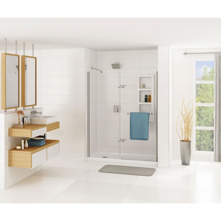 Shower Base B3 Square Drain/Alcove White 60 x 36 Inch Acrylic Right Drain - Image 2