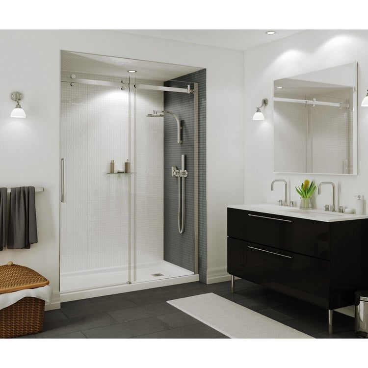 Shower Base B3 Square Drain/Alcove White 60 x 36 Inch Acrylic Right Drain - Image 1