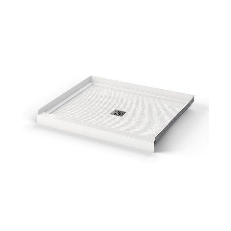 Shower Base B3X Alcove Stabili-T White 42 x 36 Inch Acrylic Center Drain - Image 3