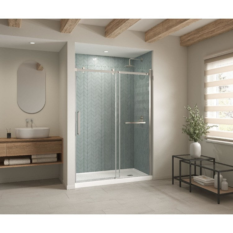 Shower Base B3 Alcove Stabili-T White 60 x 34 Inch Acrylic Square Right Drain - Image 1