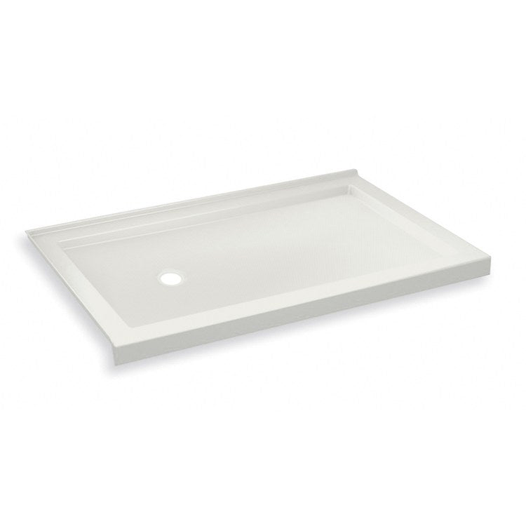 Shower Base B3 Corner Left Stabili-T White 60 x 34 Inch Acrylic Round Left Drain - Image 2