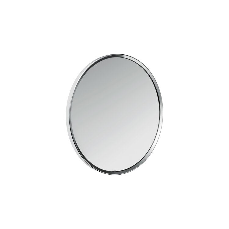 Wall Mirror Universal Circular 23-5/8 Inch Chrome Round