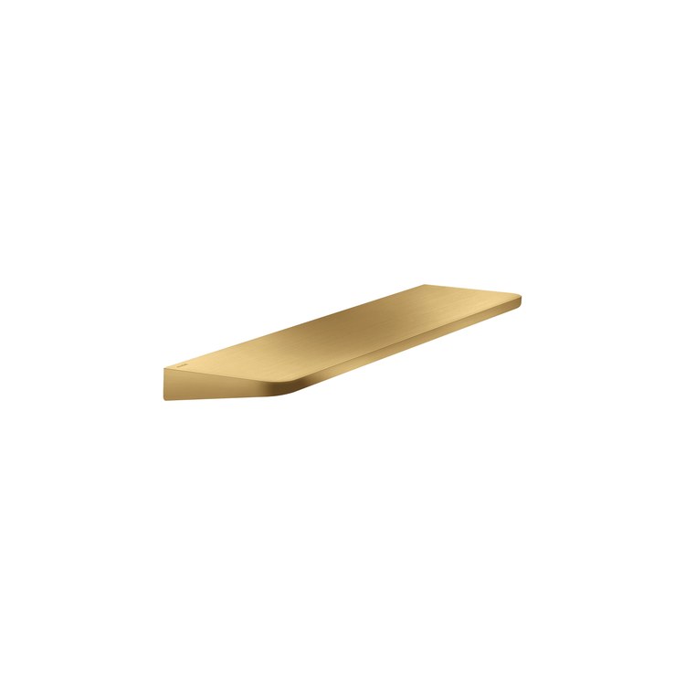 Shelf Universal Circular Wall Mount Brushed Gold Optic 16 Inch Metal - Image 1