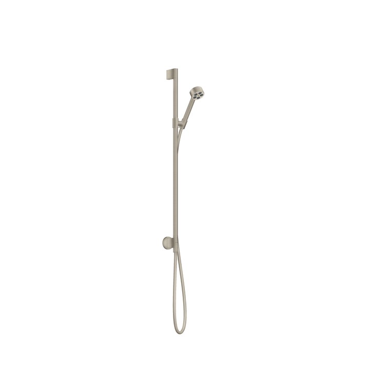 Wall Bar Set One 75 Brushed Nickel Metal