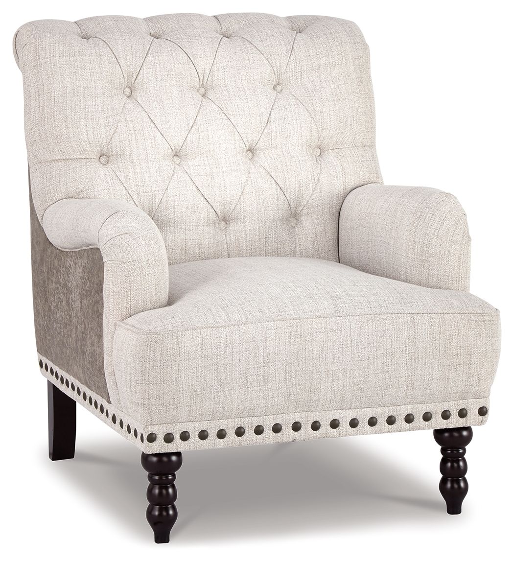 Tartonelle - Accent Chair - Ivory / Taupe - Image 1