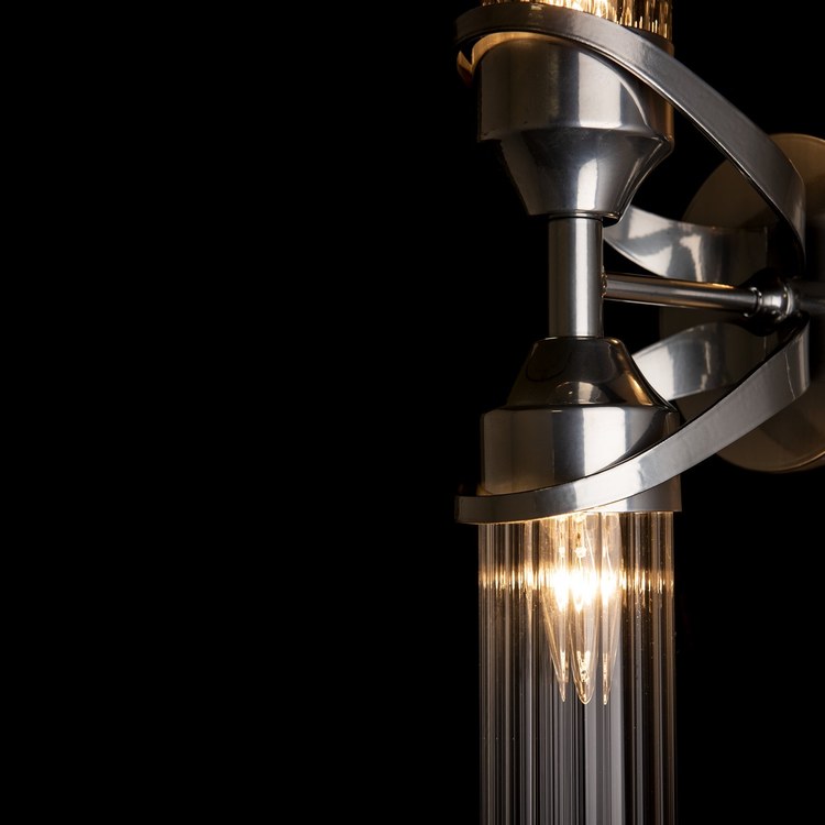 Bow Two-Light Bathroom Wall Sconce - Image 3