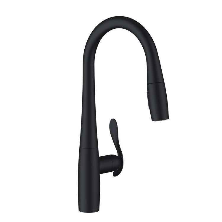 Kitchen Faucet Selene 1 Lever ADA Satin Black 1.75 Gallons per Minute - Image 1