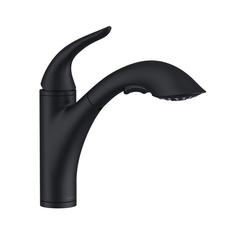 Kitchen Faucet Antioch 1 Lever ADA Satin Black 1.75 Gallons per Minute Pull-Out - Image 1