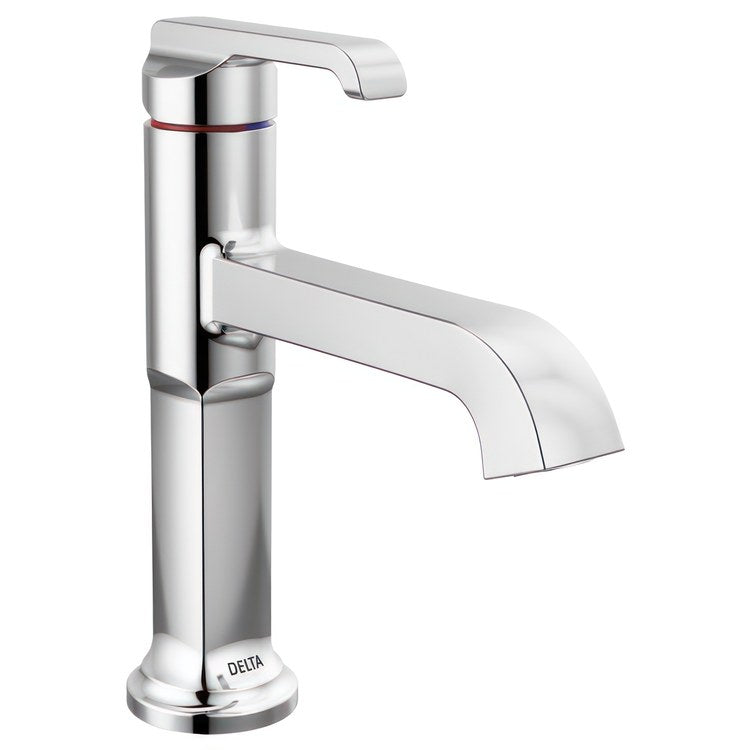 Tetra Single Handle Bathroom Faucet with Pop-Up Drain and Lumicoat