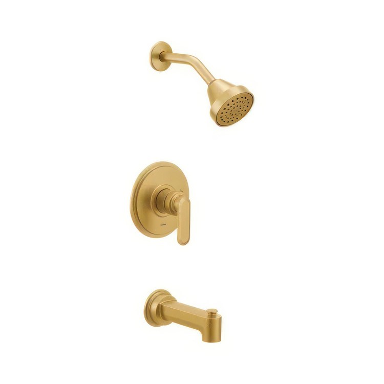 Tub and Shower Trim Greenfield M-Core 2 EP 1 Lever Brushed Gold WaterSense ADA - Image 1