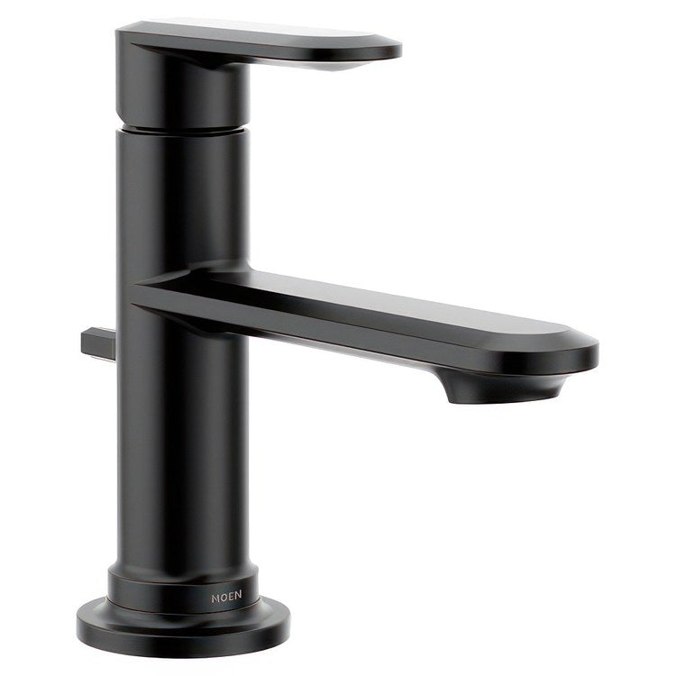 Lavatory Faucet Greenfield 1 Lever ADA WaterSense Matte Black 1.2 Gallons per Minute - Image 1