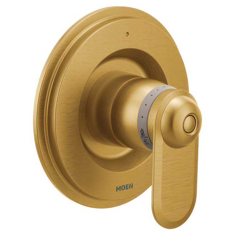Volume Control Trim Greenfield 1 Lever Brushed Gold ADA - Image 1