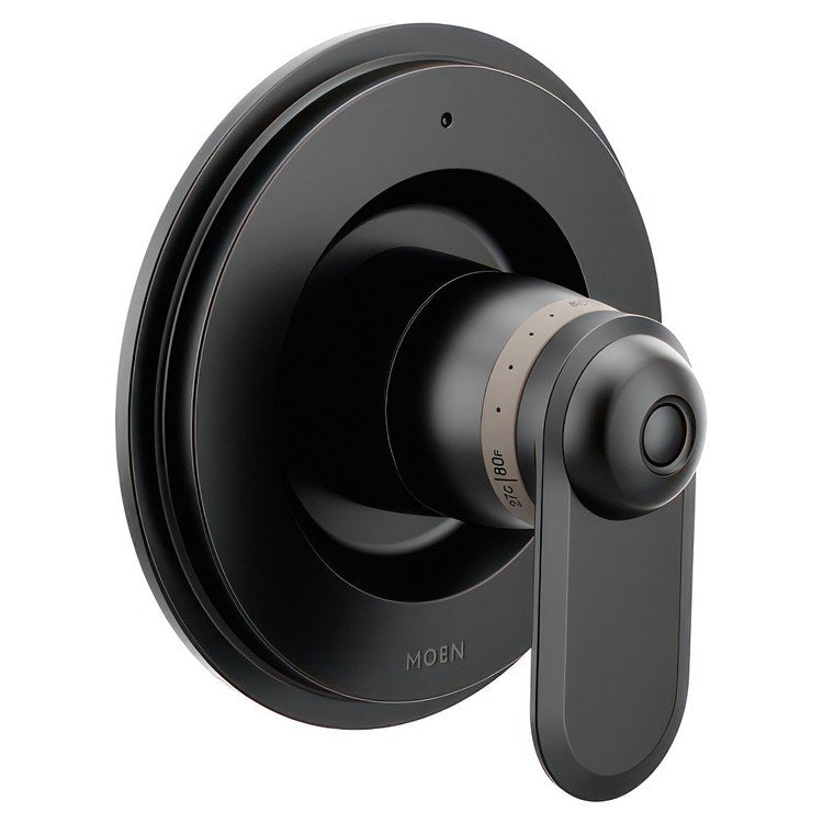 Volume Control Trim Greenfield 1 Lever Matte Black ADA - Image 1