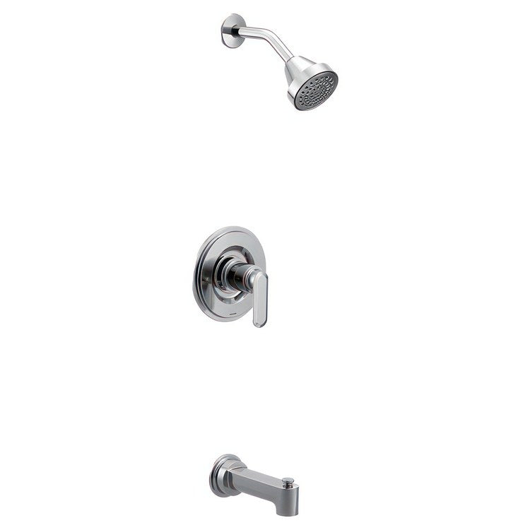 Thermostatic Trim Greenfield Shower 1 Lever Chrome ADA for S3371 3/4 Inch Thermostatic Valve - Image 1