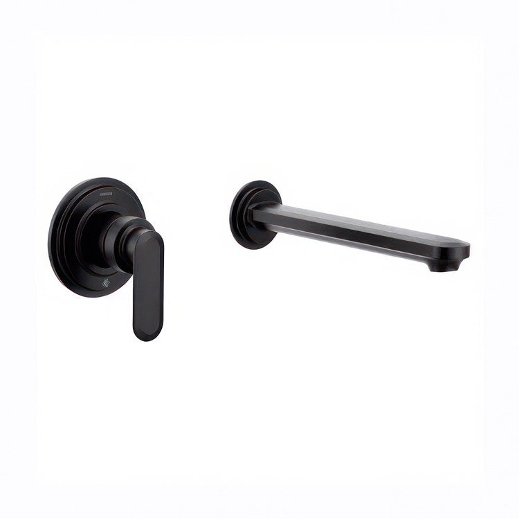 Tub Filler Trim Greenfield 1 Lever Matte Black ADA - Image 1