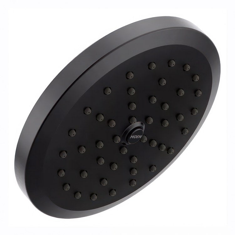 Showerhead Greenfield 1 Functions Matte Black 6-3/4 Inch 2.5 Gallons per Minute Rainfall - Image 1