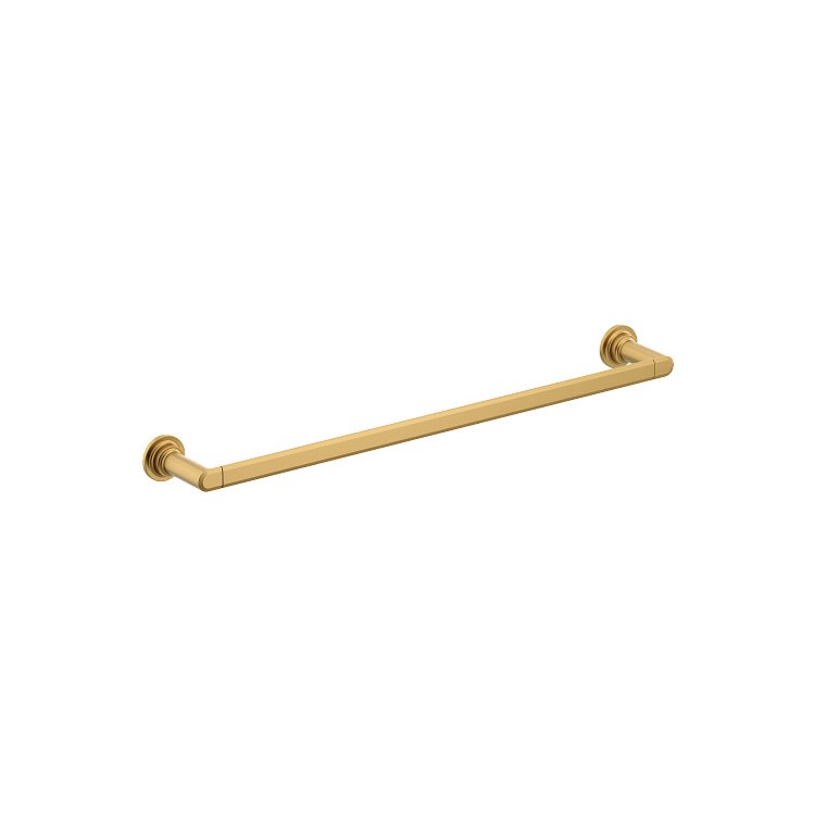 Towel Bar Greenfield 24 Inch Brushed Gold Zinc 3-1/2 Inch - Image 1