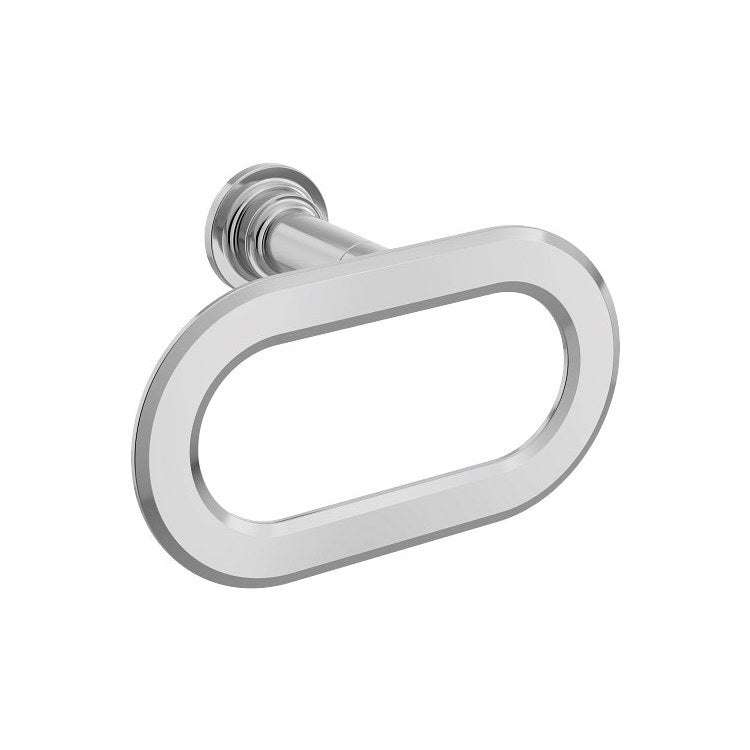 Towel Ring Greenfield 8 x 5 Inch Chrome Zinc - Image 1