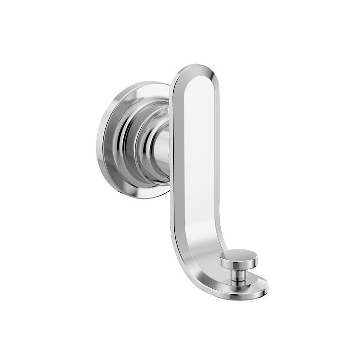 Robe Hook Greenfield Double Chrome 3-9/16 Inch 3 Inch Wall Zinc - Image 1